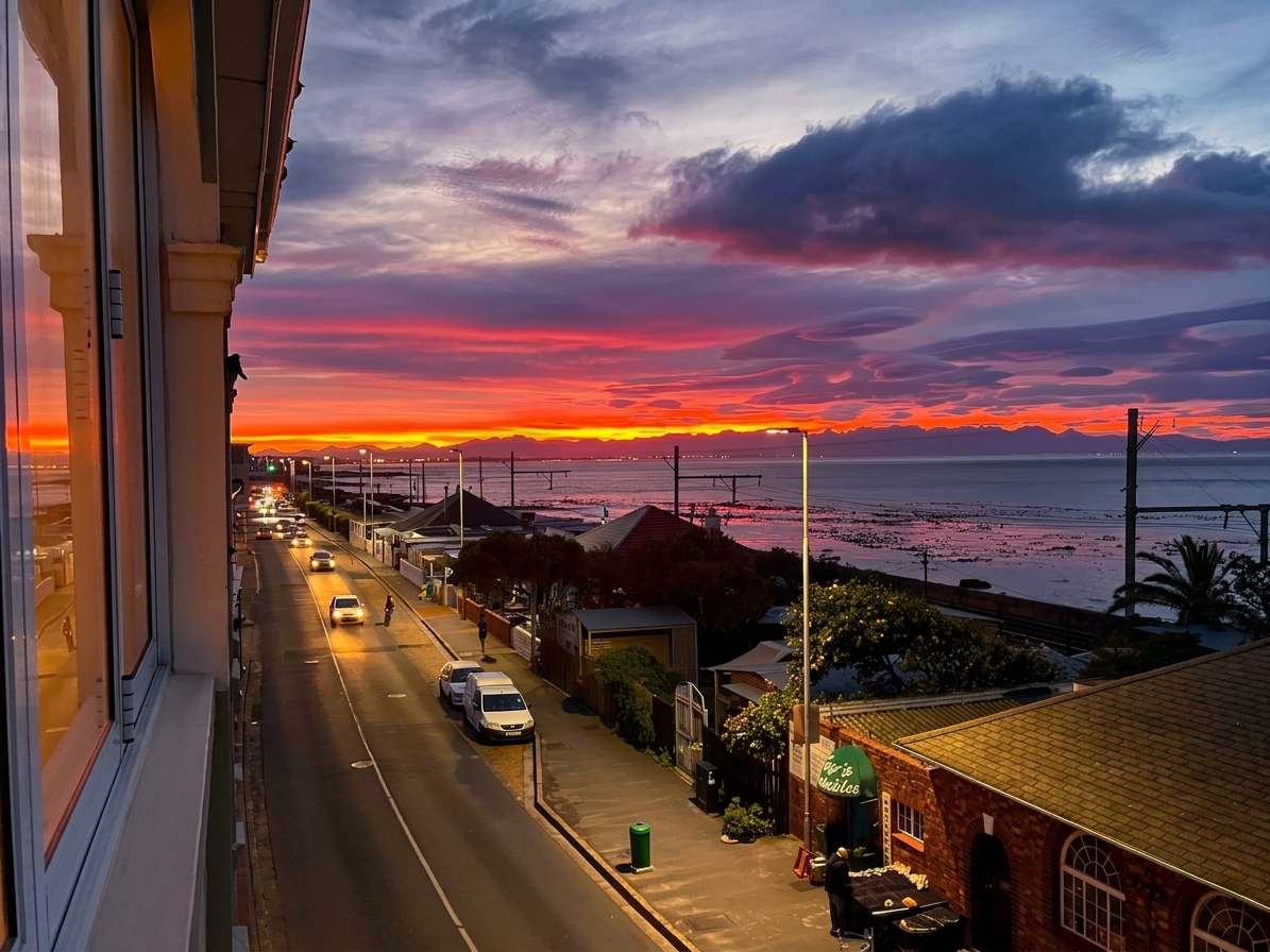 Kalk Bay at sunset